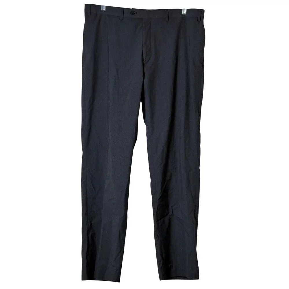 Ralph Ralph Lauren Dress Pants Men 36x31 Gray Slim Fit Old Money Preppy Business